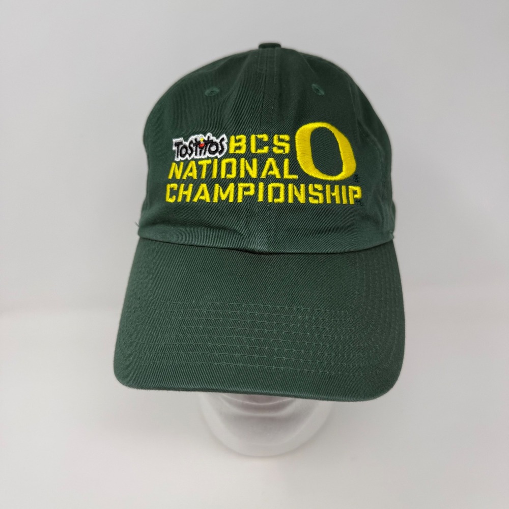 Nike Oregon Ducks 2011 BCS National Championship Hat Green Heritage86 Adjustable